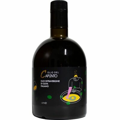 Bottiglia olio extravergine di oliva italiano